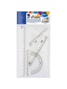 Centrum Vonalzó Centrum 4 db-os klt. 20 cm-es vonalzóval