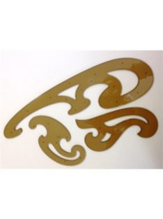   Koh-i-noor Vonalzó Koh-i-noor görbevonalzó 3 db-os klt. 750068