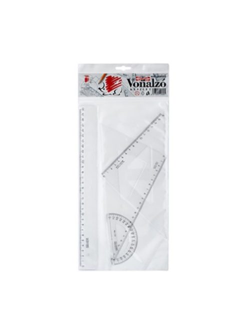 Ico Vonalzó Ico Süni 4 db-os klt.