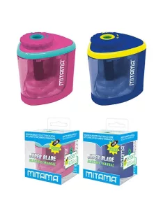   Mitama Hegyezőgép Mitama asztali elemes - 2 féle újrahasznosított