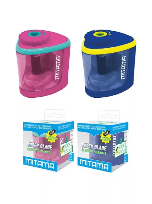 Mitama Hegyezőgép Mitama asztali elemes - 2 féle újrahasznosított