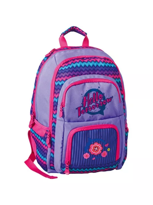 PLAY Hátitáska Play Zone Owl ergonomikus pink-lila