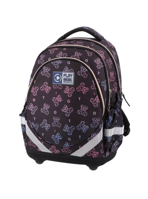 PLAY Hátitáska anatómiai Play Seven S macis fekete