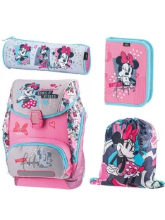   PLAY Hátitáska szett anatómiai Play Logic Minnie 4in1 rózsaszín