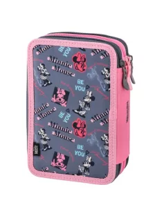   PLAY Tolltartó tripla rekeszes Play Minnie Mouse, Fabulous 3 zippes töltött