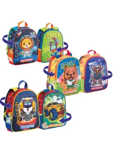   Mitama Hátitáska Mitama óvodás, 2 oldalas, SPINNY fiús dizájn