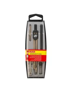 Herlitz Körző Herlitz 5 részes fekete pótheggyel