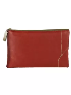   Clairefontaine Tolltartó Clairefontaine Kenzo Takada Maiko 22x14 cm lapos, műbőr, piros