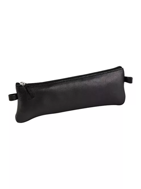 Clairefontaine Tolltartó Clairefontaine 19x7 cm lapos bőr fekete