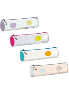   Clairefontaine Tolltartó Clairefontaine Zephir 21x6 cm hengeres, műbőr, vegyes