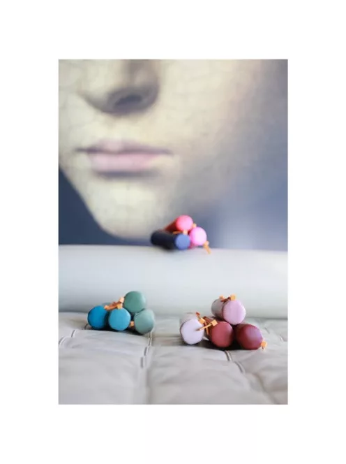 Rhodia Tolltartó Clairefontaine Rhodiarama 21,5x5 cm hengeres, műbőr, zsálya