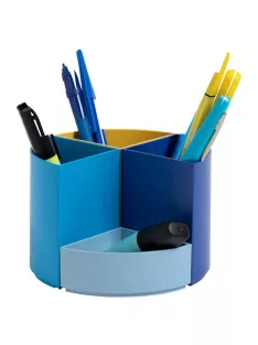   Exacompta Írószertartó Exacompta 'The Quarter' Bee Blue asztali műanyag