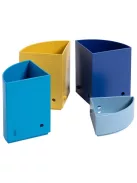 Exacompta Írószertartó Exacompta 'The Quarter' Bee Blue asztali műanyag