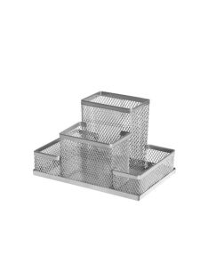   Forofis Rendszerező asztali Forofis fémhálós 15,3x10,3x10 cm ezüst