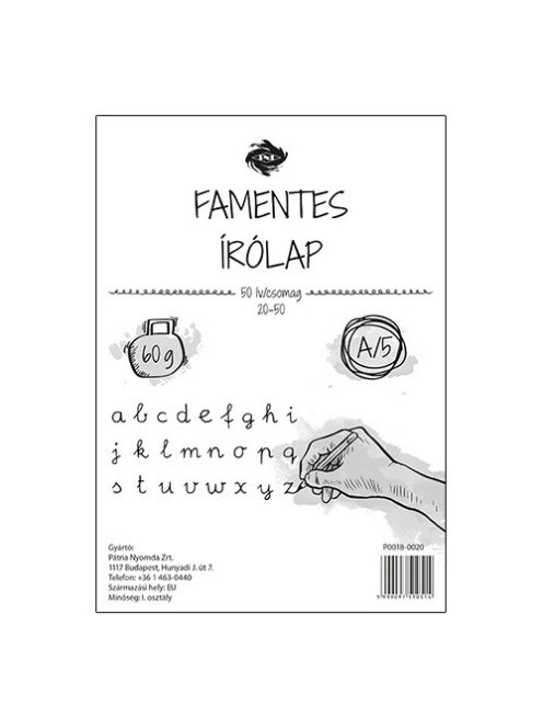 PD Office Írólap pd A/5 famentes 20-50 borítékos