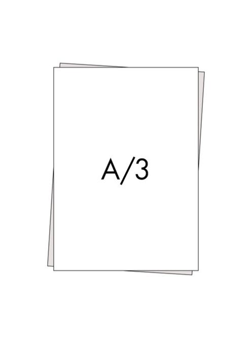 PD School Rajzlap A/3 180g műszaki Dipa csomagos 10 lap/csomag nejlonos