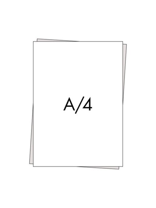 PD School Rajzlap A/4 180g műszaki Dipa csomagos 10 lap/csomag nejlonos