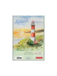   Herlitz Rajztömb Herlitz famentes A/4 150g 20 lapos aquarell