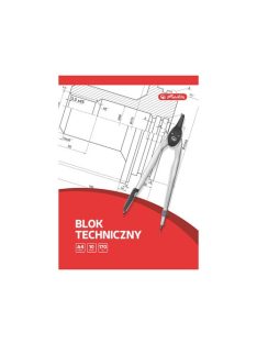 Herlitz Műszaki rajzblokk Herlitz A4 10 ív 170g