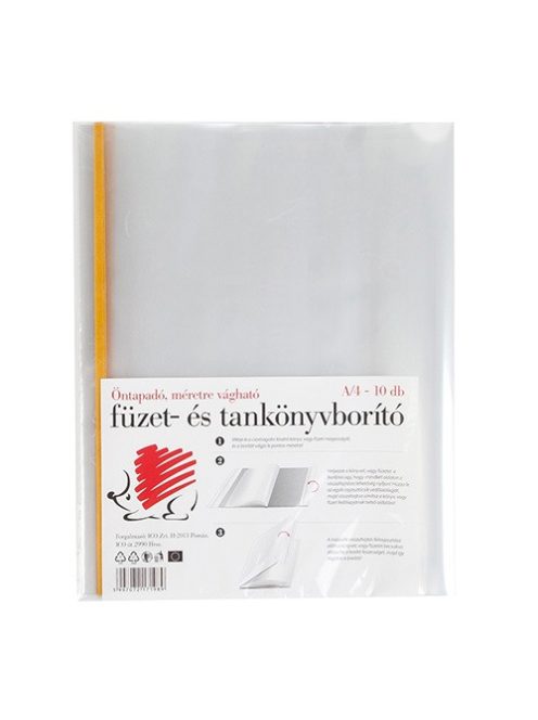 Ico Füzet- és Tankönyvborító Ico Süni A/4 (öntapadós) 10 db/csomag