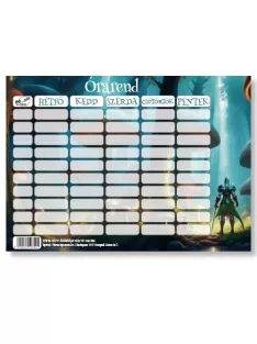 Pd School Órarend pd 165x117 mm fiús 2025