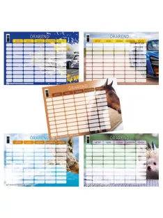 Pd School Órarend pd 165x117 mm vegyes