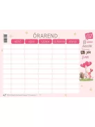 Pd School Órarend pd 165x117 mm Monsters