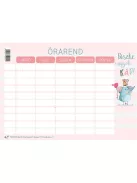 Pd School Órarend pd 165x117 mm Monsters