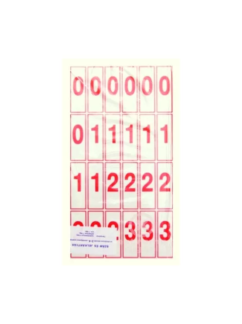 PD School Szám és jelkártya II-IV. osztályos