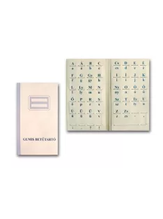 PD School Betűtartó gumis