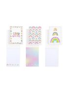 Trendhaus Jegyzettömb Trendhaus GOOD FEELINGS Mini 40 lap, 3 féle