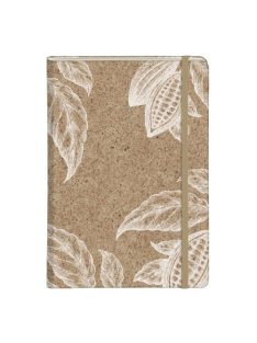   Clairefontaine Napló Clairefontaine Jeans & Cocoa A/5 48 lapos, vonalas, kemény fedeles, gumis záródás, Cocoa motívum, vegyes