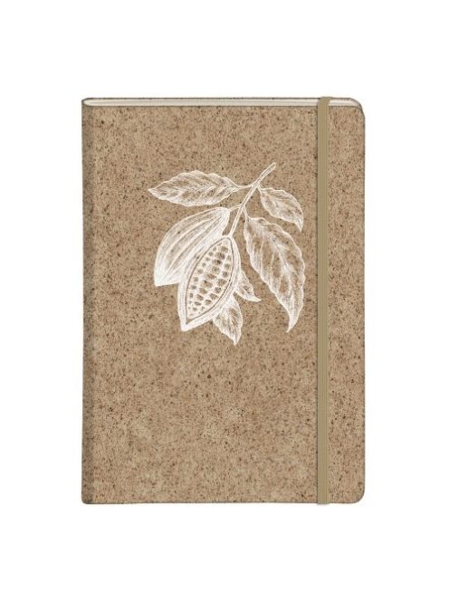 Clairefontaine Napló Clairefontaine Jeans & Cocoa A/5 48 lapos, vonalas, kemény fedeles, gumis záródás, Cocoa motívum, vegyes