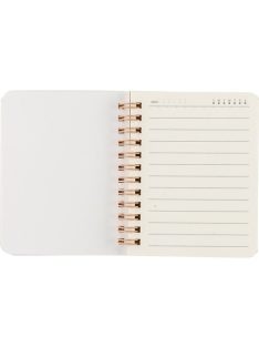 Centrum Jegyzettömb CAPYBARA spirálos 64 lapos 8.7x11.3 cm