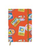 Clairefontaine Napló Clairefontaine Dolce Amore A/6 64 lapos, puha fedeles, sima, gumis záródás, vegyes minta