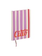 Clairefontaine Napló Clairefontaine Dolce Amore A/5 64 lapos, puha fedeles, vonalas, gumis záródás, vegyes minta