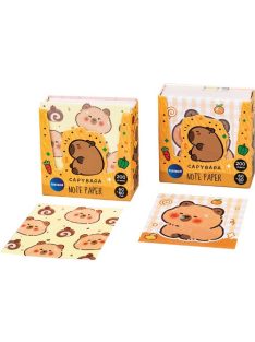 Centrum Jegyzettömb CAPYBARA kockatömb 200 lapos 60x60 mm