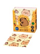 Centrum Jegyzettömb CAPYBARA kockatömb 200 lapos 60x60 mm