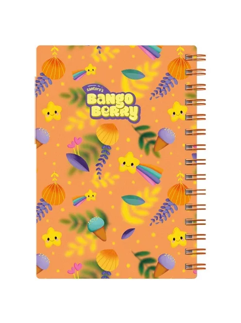 Bangoberry Füzet Bangoberry spriálos, 2db Bangobobbal, panda mintával