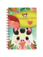 Bangoberry Füzet Bangoberry spriálos, 2db Bangobobbal, malac mintával