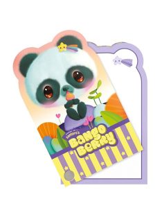   Bangoberry Jegyzetfüzet Bangoberry malac és panda mintával