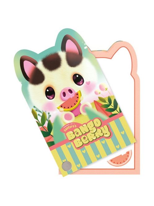 Bangoberry Jegyzetfüzet Bangoberry malac és panda mintával