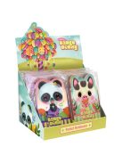 Bangoberry Jegyzetfüzet Bangoberry malac és panda mintával