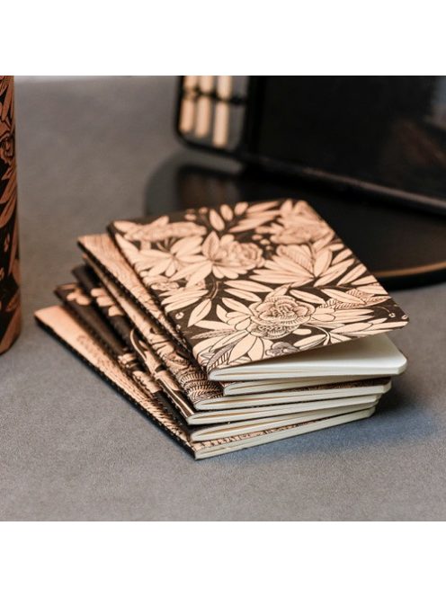 Clairefontaine Jegyzetfüzet Clairefontaine Le Cerisier Blanc 7,5x12cm, 24 lapos, sima, vegyes minta