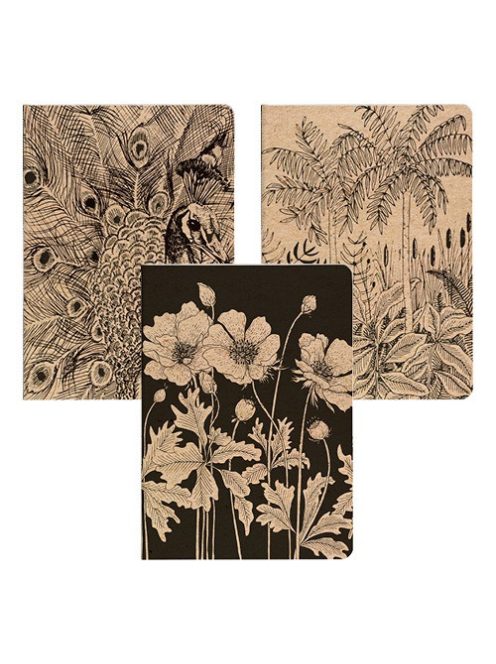 Clairefontaine Jegyzetfüzet Clairefontaine Le Cerisier Blanc A/5, 32 lapos, vonalas, vegyes minta