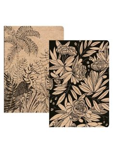   Clairefontaine Jegyzetfüzet Clairefontaine Le Cerisier Blanc A/4, 48 lapos, vonalas, vegyes minta