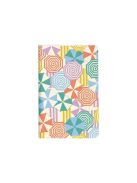 Clairefontaine Jegyzetfüzet Clairefontaine Dolce Amore 7,5x12 cm, 24 lapos, sima, vegyes minta