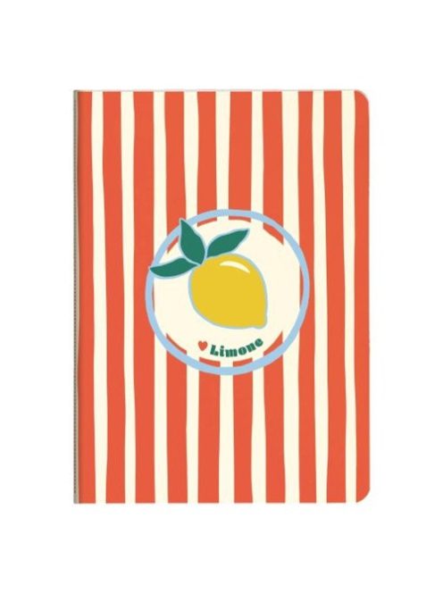 Clairefontaine Jegyzetfüzet Clairefontaine Dolce Amore, A/5, 14,8x21 cm, 32 lapos, vonalas, vegyes minta