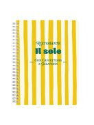 Clairefontaine Jegyzetfüzet Clairefontaine Dolce Amore A/5, spirálos, 74 lapos, vonalas, vegyes minta