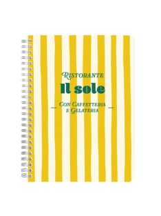   Clairefontaine Jegyzetfüzet Clairefontaine Dolce Amore A/5, spirálos, 74 lapos, vonalas, vegyes minta